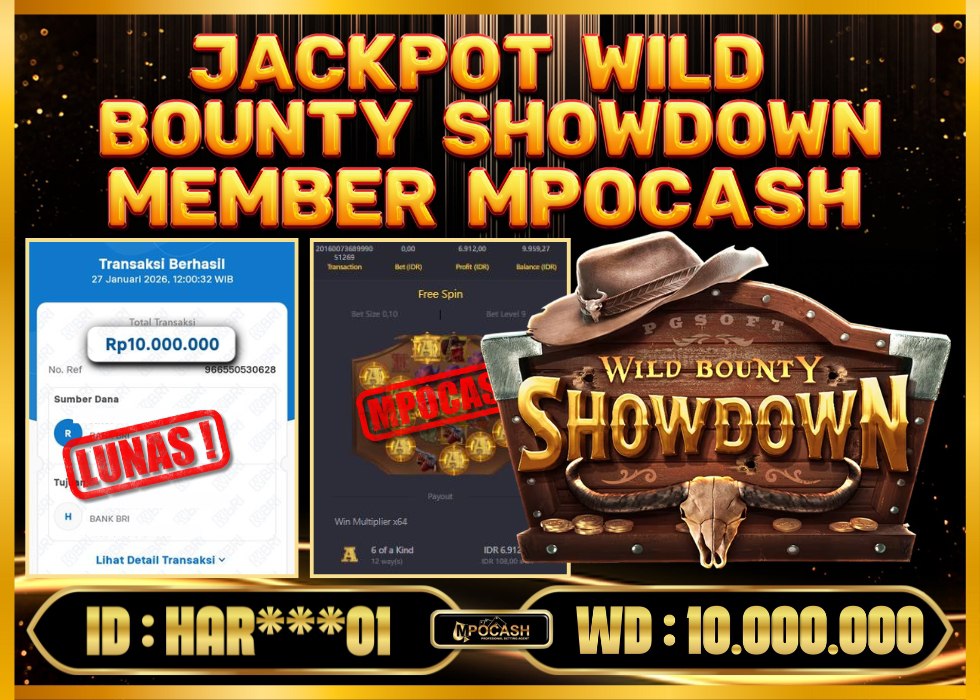 MPOCASH JACKPOT WILD BOUNTY SHOWDOWN